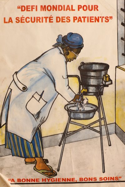 Cartel de saneamiento, Bamako, Mali de Unbekannt