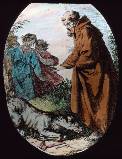 Escena de la vida de San Francisco de Asís de Unbekannter Künstler