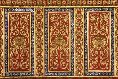 Escultura. Templo de Mármol. Wat Benchamabophit Dusitvanaram Ratchaworawiharn. 1899. Bangkok. Tailandia de Unbekannt