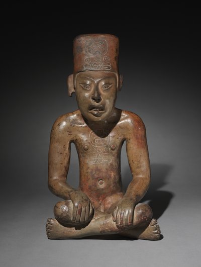 Figura sentada, Oaxaca, 300 a.C.-700 d.C. de Unbekannt