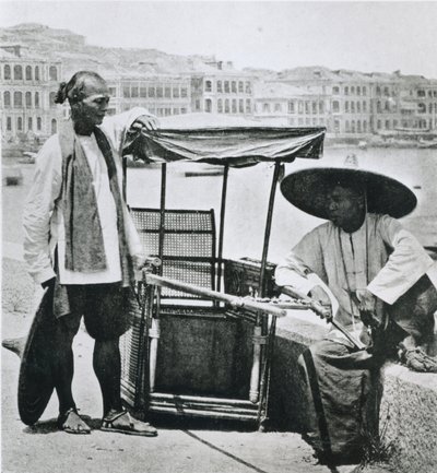 Silla de manos en Hong Kong de Unbekannt