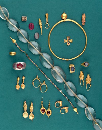 Selección de joyería romana, bizantina y aqueménida, desde c.1000 a.C. hasta el siglo VII d.C. de Unbekannt