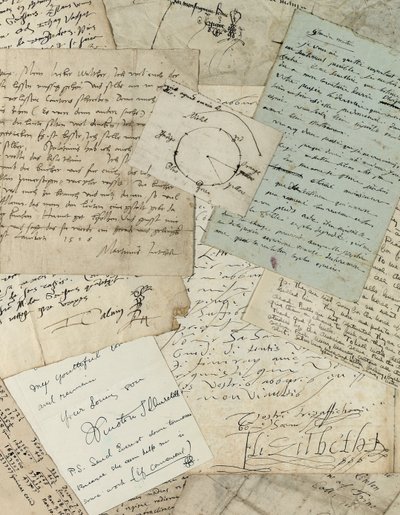 Selección de cartas autógrafas de Unbekannt