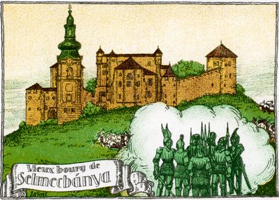 Selmecbánya - defendida de la invasión turca de Unbekannter Künstler