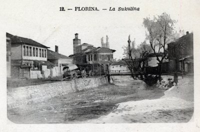 Serbia, Florina (actual Grecia): vista de la Sukulina de William M. Timlin