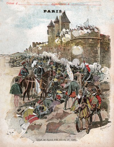 Asedio de París. Asedio de París. de Unbekannter Künstler