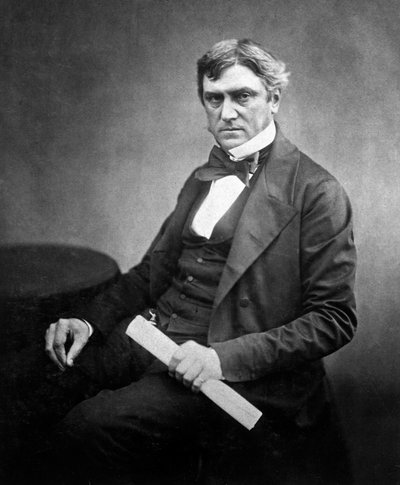Sir Charles Fox, ingeniero civil inglés, c 1850s de Unbekannt