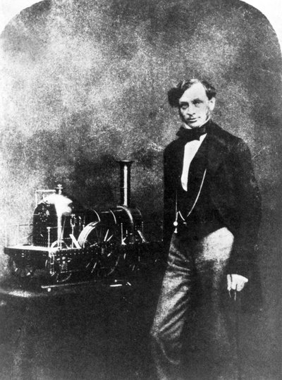 Sir Daniel Gooch, pionero e inventor ferroviario inglés de Unbekannt