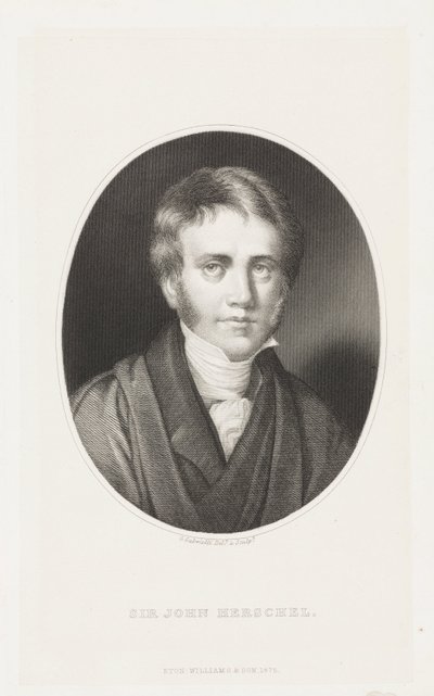 Sir John Herschel, astrónomo y científico inglés de Unbekannt