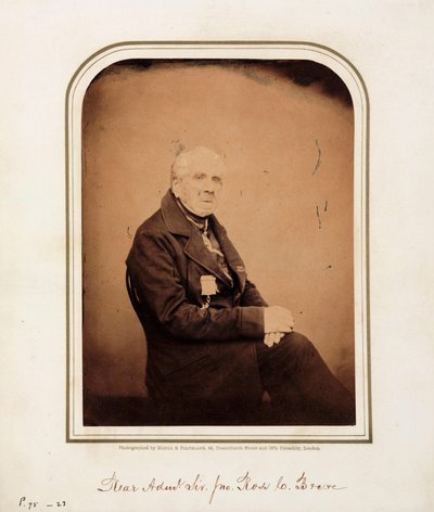Sir John Ross, oficial naval y explorador escocés de Unbekannt