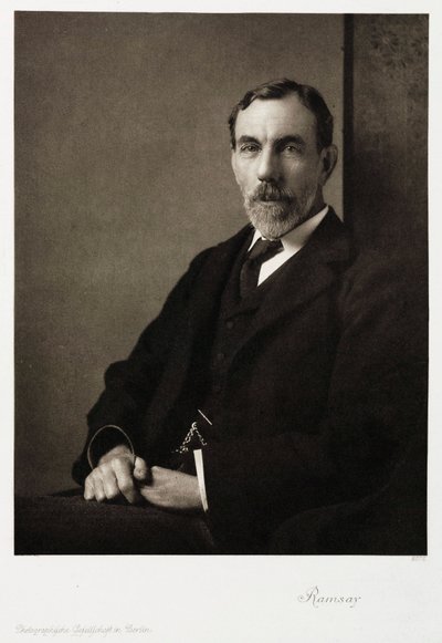 Sir William Ramsay, químico escocés, c 1910 de Unbekannt