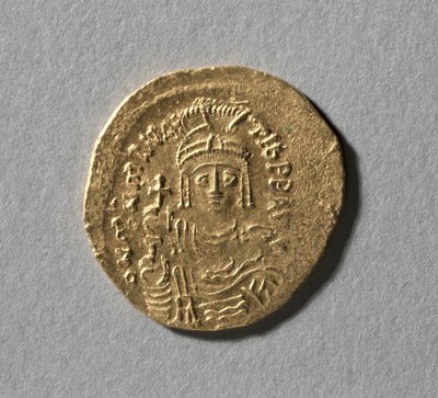 Solidus de Mauricio Tiberio, 583-602 de Unbekannt