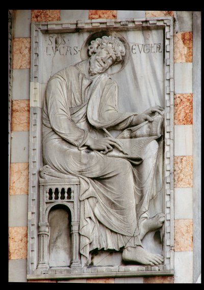 San Lucas, relieve del lado norte de la basílica de Unbekannt