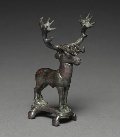 Cima de asta de ciervo, 1400-1200 a.C. de Unbekannt