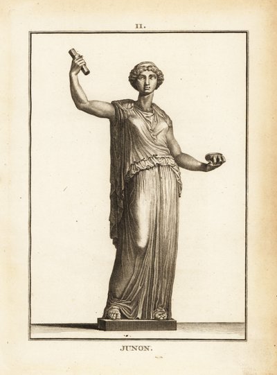 Estatua de la diosa romana Juno, reina de los dioses de Unbekannt