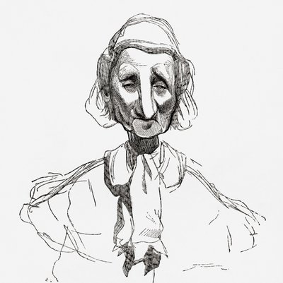 Estrasburguesa, después de una obra de Gustave Doré, ilustración de 