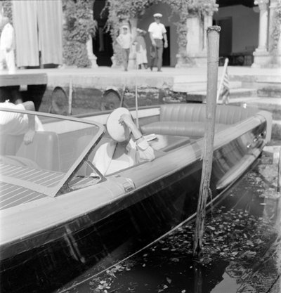 La actriz Greta Garbo - Venecia - 1955 de Unbekannt