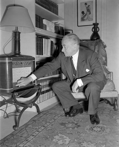 El político Paul Renaud en París - 1949 de Unbekannt