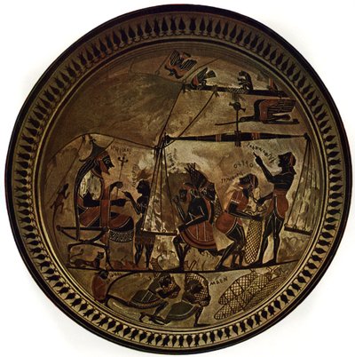 La placa Arkiselaos de Unbekannter Künstler