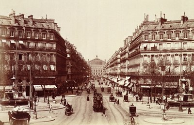 La Avenida de la Ópera, París de Unbekannt