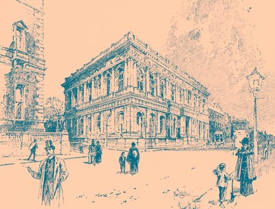 The Carlton Club, Pall Mall, Londres de Unbekannter Künstler
