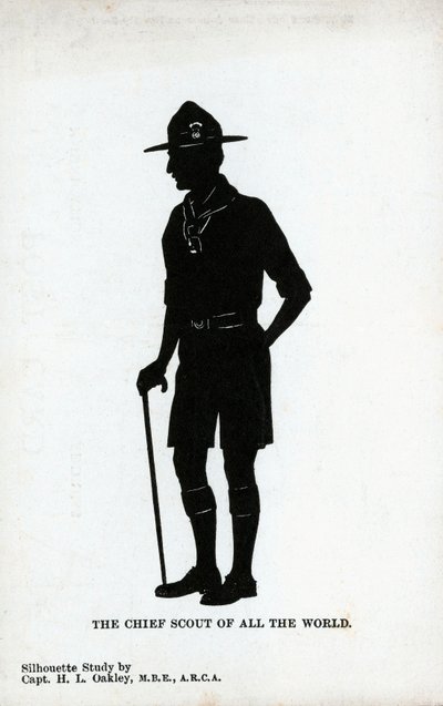 El Jefe Scout del Mundo, Baden-Powell, c. 1930s de Unbekannt