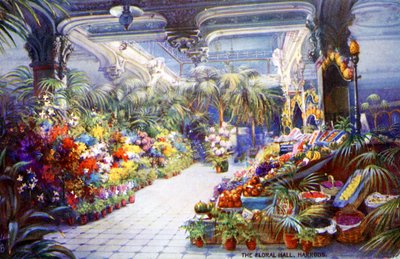 El Salón Floral de Harrods, c.1916 de Unbekannter Künstler