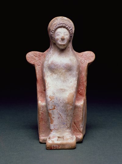 La diosa Atenea, griega, c.490 a.C. de Unbekannt