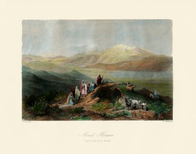 Tierra Santa - Monte Hermón - Biblia de Unbekannter Künstler