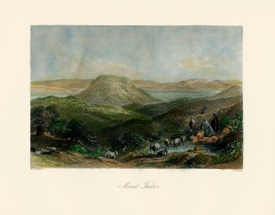 Tierra Santa - Monte Thabor - Biblia de Unbekannter Künstler