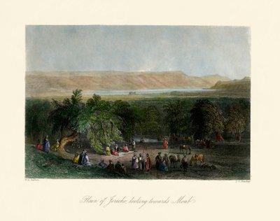 Tierra Santa - Llanura de Jericó - Biblia de Unbekannter Künstler