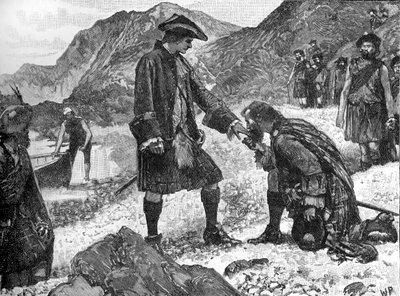 El desembarco del príncipe Charlie de Unbekannter Künstler