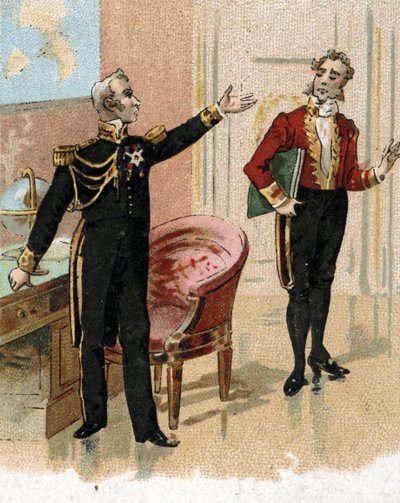 El Ministro de Marina Charles Lemercier de Longpre, Barón d