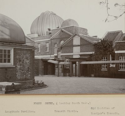 El Meridiano de Greenwich en el Real Observatorio, Greenwich, Londres de Unbekannt