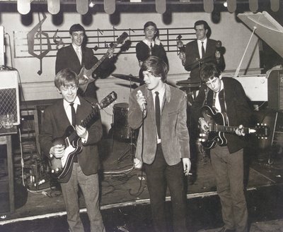 The Rolling Stones en el escenario del Station Hotel, Richmond de Unbekannt
