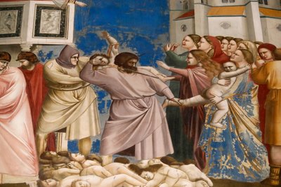 La Capilla Scrovegni. Fresco de Giotto de Unbekannter Künstler