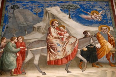 La Capilla Scrovegni. Fresco de Giotto de Unbekannter Künstler