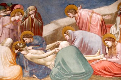 La Capilla Scrovegni. Fresco de Giotto de Unbekannter Künstler