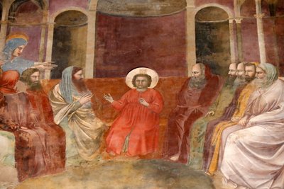 La Capilla Scrovegni. Fresco de Giotto de Unbekannter Künstler