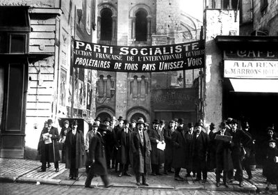 Congreso socialista en Tours, Francia, del 25 al 30 de diciembre de Unbekannter Künstler