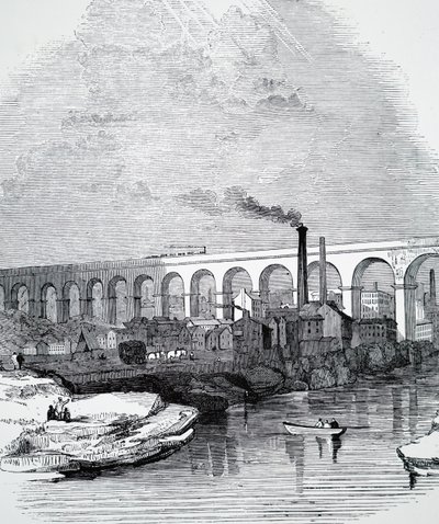 El viaducto de Stockport de Unbekannt