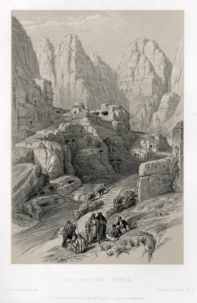El teatro de Petra de Unbekannter Künstler