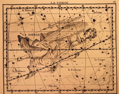 La constelación de Virgo. de Unbekannter Künstler