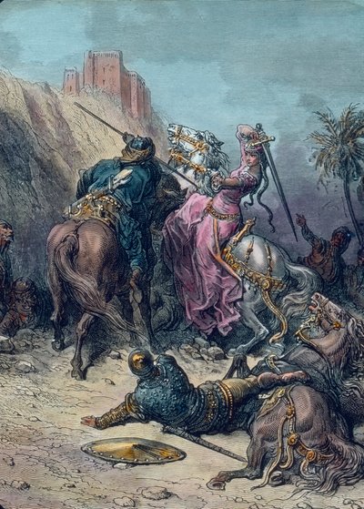 La heroína de Unbekannter Künstler