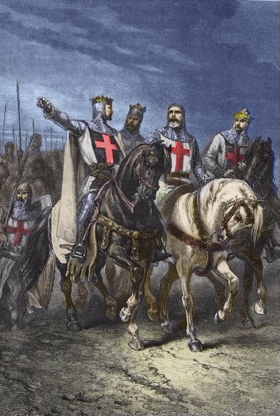 Los líderes de la primera cruzada: Godofredo de Bouillón de Unbekannt