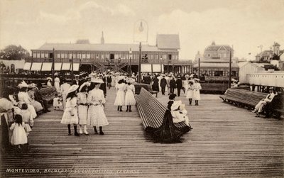 Muelle de Pocitos, Montevideo, Uruguay de Unbekannter Künstler