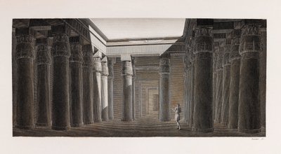 Tebas: Karnak (detalle) de Unbekannt