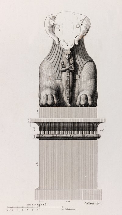 Tebas: Karnak (detalle) de Unbekannt
