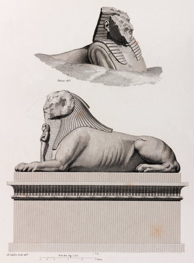 Tebas: Karnak (detalle) de Unbekannt