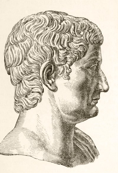 Tiberio César Augusto (42 a.C. - 37 d.C.), Segundo emperador romano, Nacido Tiberio Claudio Nerón, de 